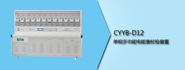 CYYB-D12 單相多功能電能表校驗裝置